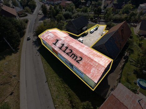 Prodej komerčních prostor, skladu s kanceláří, 1112 m2, Žilina u Nového Jičína